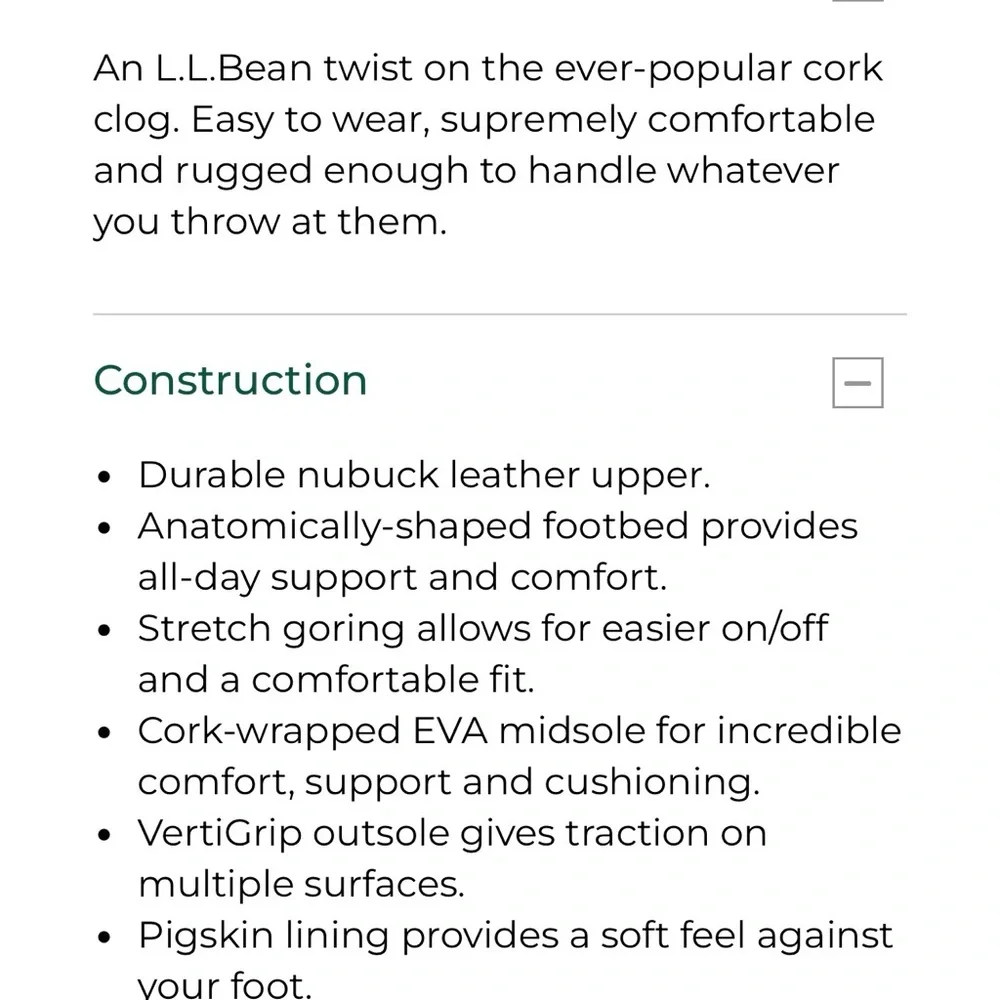 L.L. Bean woman’s Black Leather Slip-On Shoes size 9 - Picture 2 of 8